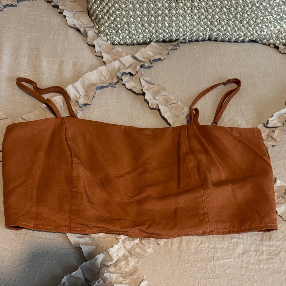 Kittenish Rust Brown Two-Piece Set - Picture 6 of 10